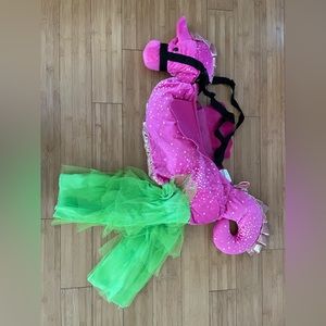Seahorse kids costume